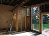 framing view during remodeling